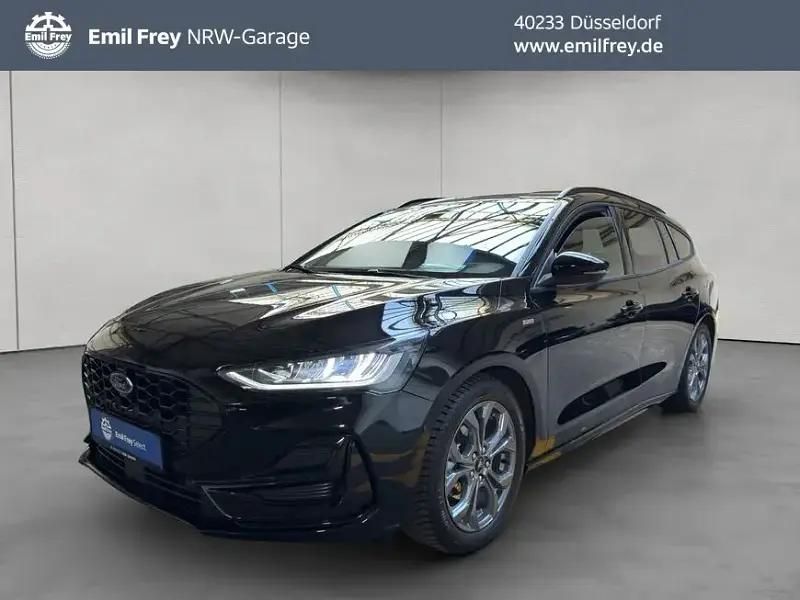 Agate black metallic Gebraucht 2024 Ford Focus ST-Line X Kombi | 23.890 € (Guter Preis) - Bild 1/4