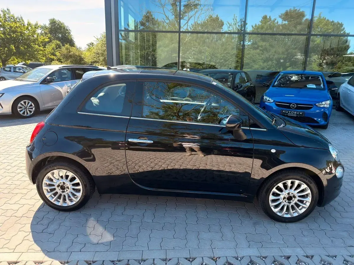 Gebraucht Fiat 500 Lounge 69 PS (50 kW) 2018 Schwarz Limousine