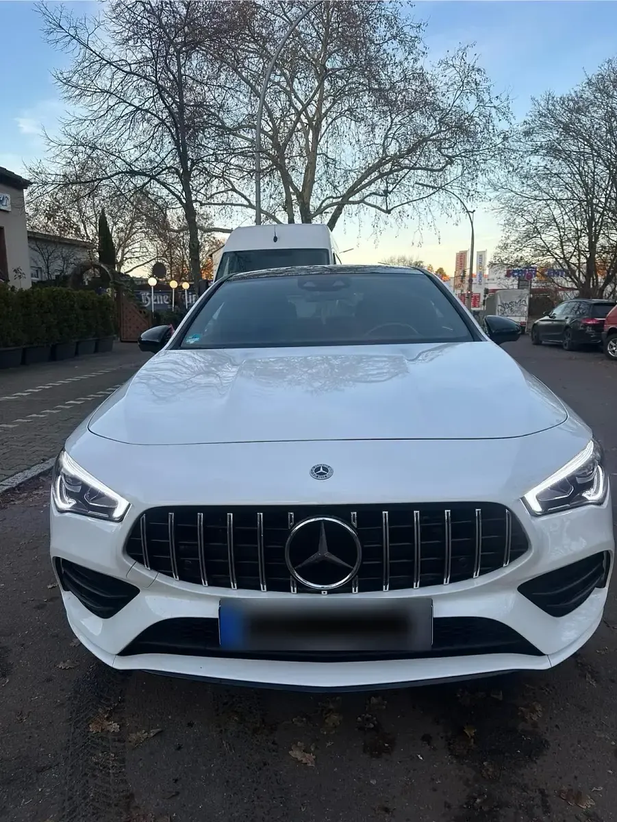 Brugt Mercedes CLA250e 2021 Hvid Sedan