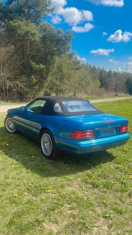 Gebraucht Mercedes SL280 193 PS (141 kW) 1998 Blau Cabrio