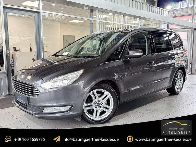 Grau Gebraucht 2017 Ford Galaxy Titanium Van / Kleinbus | 17.490 € (Guter Preis) - Bild 1/4