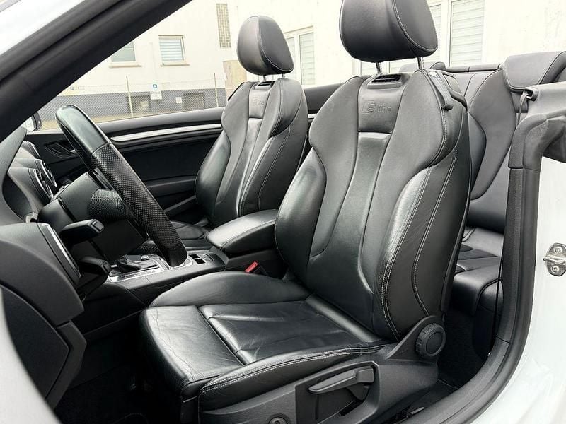 Gebraucht Audi A3 Cabriolet S-Line 150 PS (110 kW) 2016 Gletscherweiß metallic Cabrio