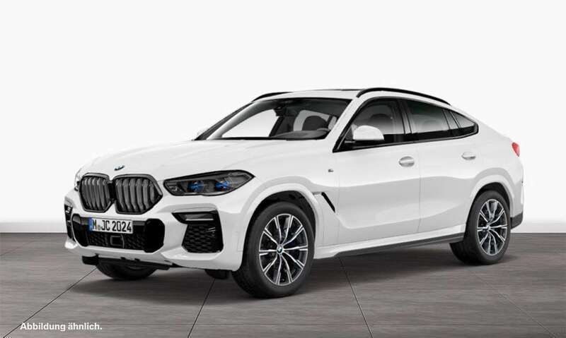 Mineralweiß Gebraucht 2021 BMW X6 M Sport SUV | 69.760 € (Teuer) - Bild 1/3