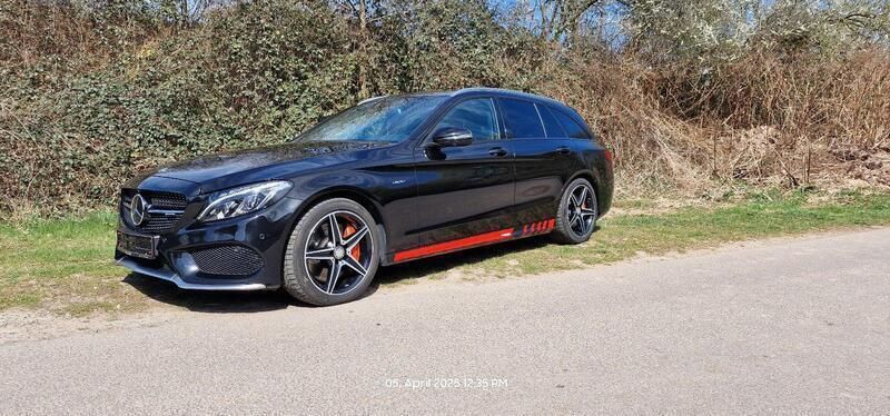 Schwarz Gebraucht 2016 Mercedes C450 AMG AMG Kombi | 27.500 € (Guter Preis) - Bild 1/4