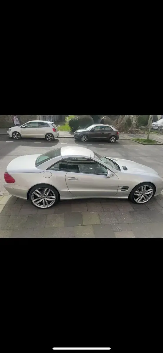 Gebraucht Mercedes SL350 245 PS (180 kW) 2003 Silber Cabrio
