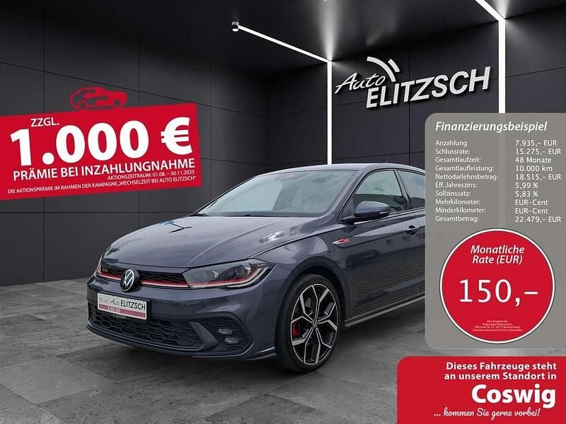 Rauchgrau metallic Gebraucht 2023 VW Polo GTI Limousine | 26.450 € (Fairer Preis) - Bild 1/3