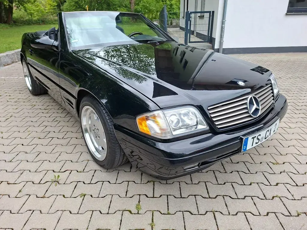 Gebraucht Mercedes SL500 306 PS (225 kW) 1999 Schwarz Cabrio
