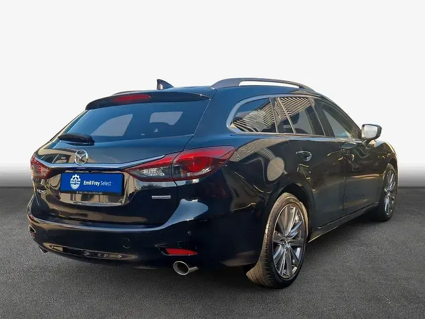 Gebraucht Mazda 6 Sports-Line 194 PS (142 kW) 2022 Schwarz Kombi