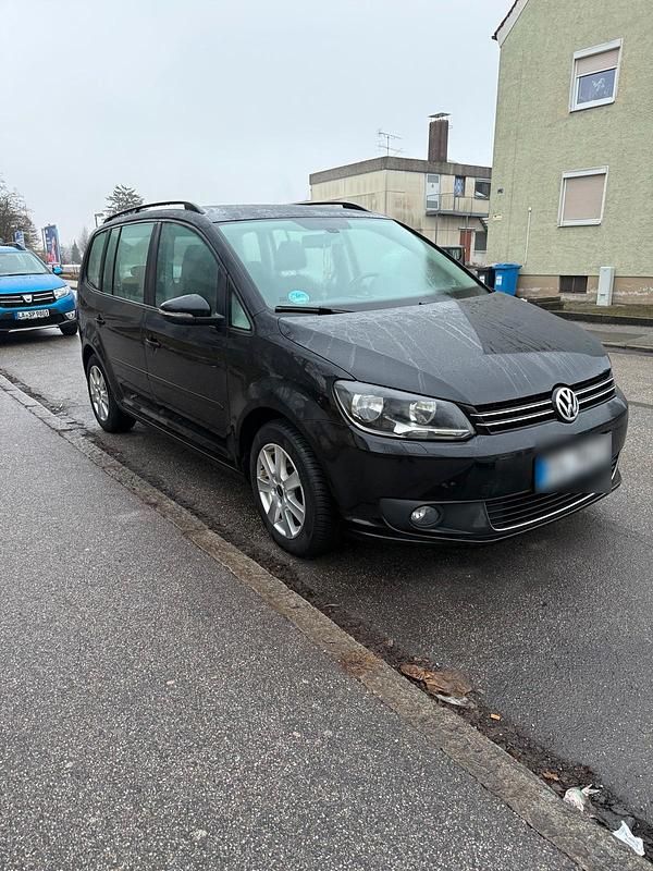 Gebraucht VW Touran 103 PS (75 kW) 2011 Schwarz Van / Kleinbus