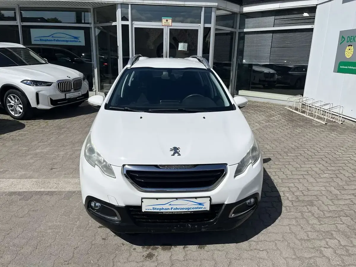 Gebraucht Peugeot 2008 Active 82 PS (60 kW) 2014 Lack weiss banquise SUV
