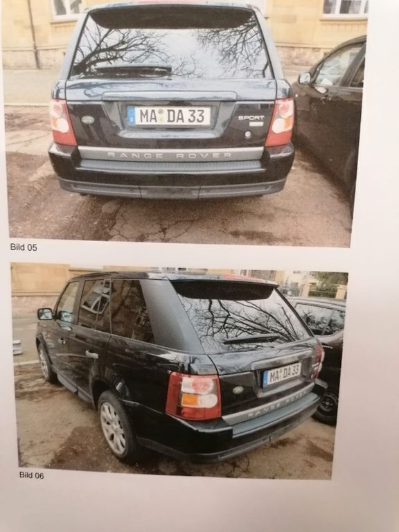 Schwarz Gebraucht 2009 Land Rover Range Rover Sport SUV | 16.900 € - Bild 1/1