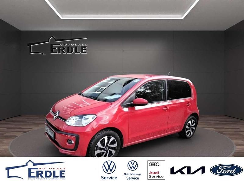 Rot Gebraucht 2021 VW up! Active Kleinwagen | 11.490 € (Fairer Preis) - Bild 1/4