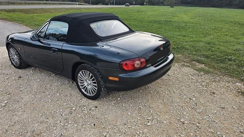 Gebraucht Mazda MX5 Impuls 110 PS (80 kW) 2005 Grün Cabrio