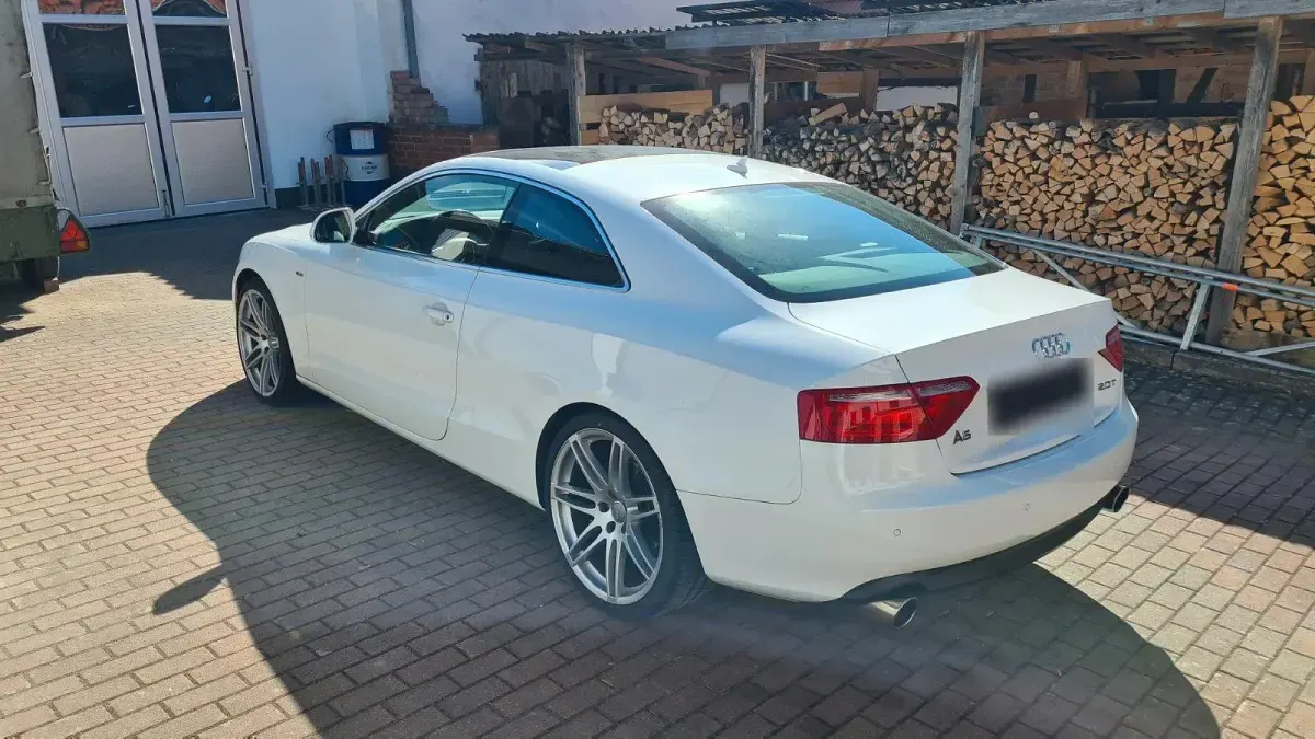 Gebraucht Audi A5 S-Line 180 PS (132 kW) 2008 Weiß Coupé