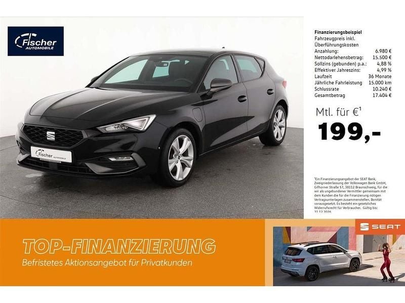 Gebraucht Seat Leon FR 204 PS (150 kW) 2021 Schwarz Limousine