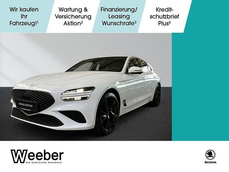 Weiß Gebraucht 2024 Genesis G70 Sport Limousine | 41.390 € (Etwas zu teuer) - Bild 1/4
