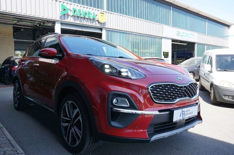 Rot Gebraucht 2021 Kia Sportage 3 SUV | 19.500 € (Guter Preis) - Bild 1/4