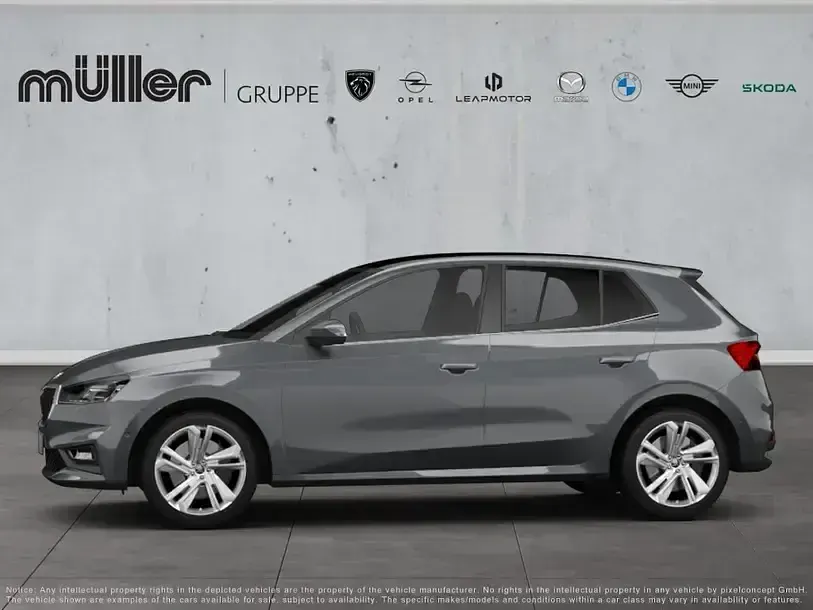 Gebraucht Skoda Fabia Monte Carlo 116 PS (85 kW) 2026 Grau Kleinwagen