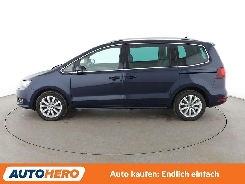 Gebraucht VW Sharan Highline 184 PS (135 kW) 2015 Blau Van / Kleinbus