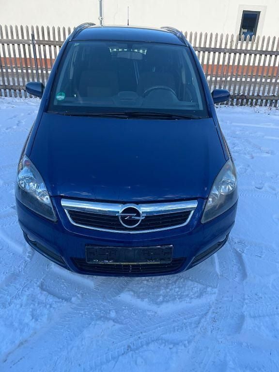 Blau Gebraucht 2006 Opel Zafira Van / Kleinbus | 1.149 € (Superpreis) - Bild 1/4