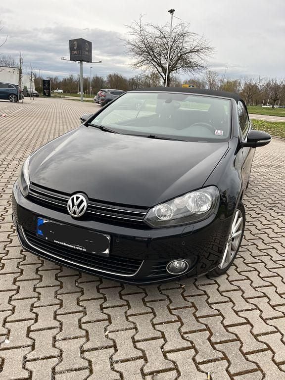 Gebraucht VW Golf Cabriolet LOUNGE 110 PS (80 kW) 2015 Schwarz Cabrio