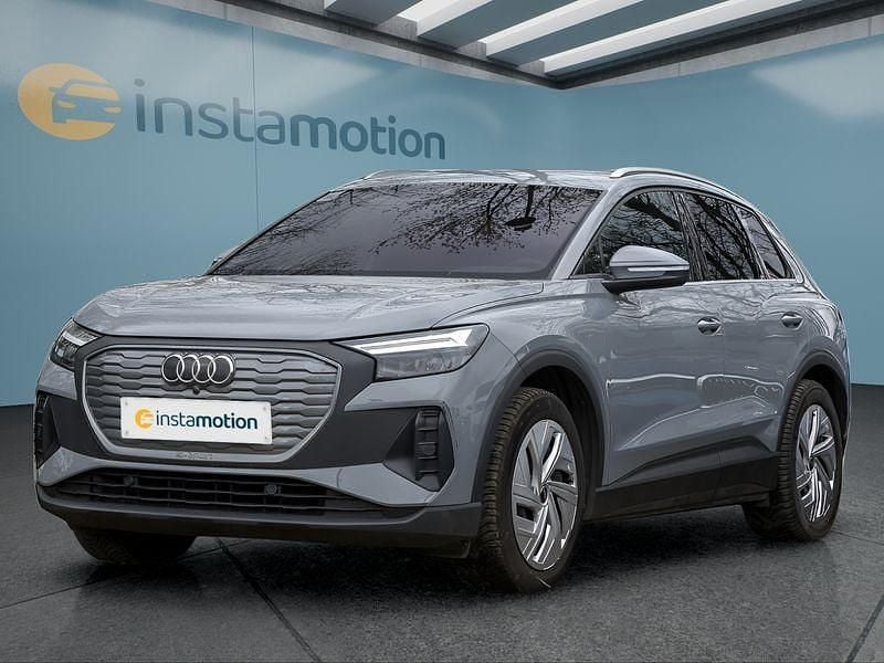 Grau Gebraucht 2022 Audi Q4 e-tron SUV | 26.249 € (Superpreis) - Bild 1/4