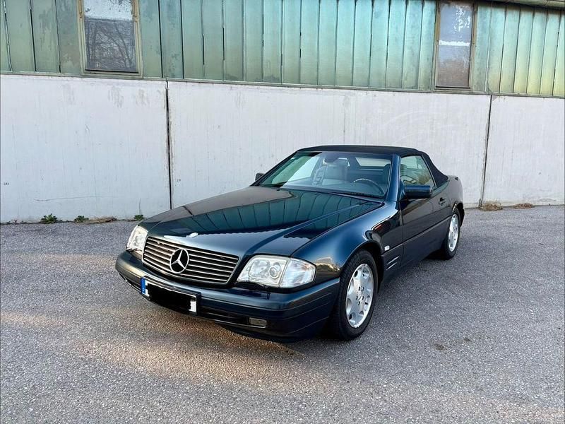 Gebraucht Mercedes SL320 231 PS (169 kW) 1997 Blau Cabrio