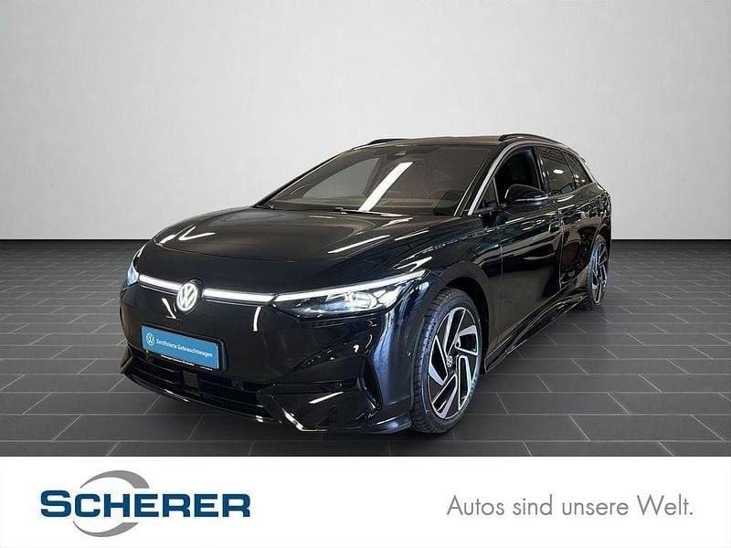 Grenadillschwarz metallic (metallic) Gebraucht 2024 VW ID.7 Pro Limousine | 49.500 € - Bild 1/4