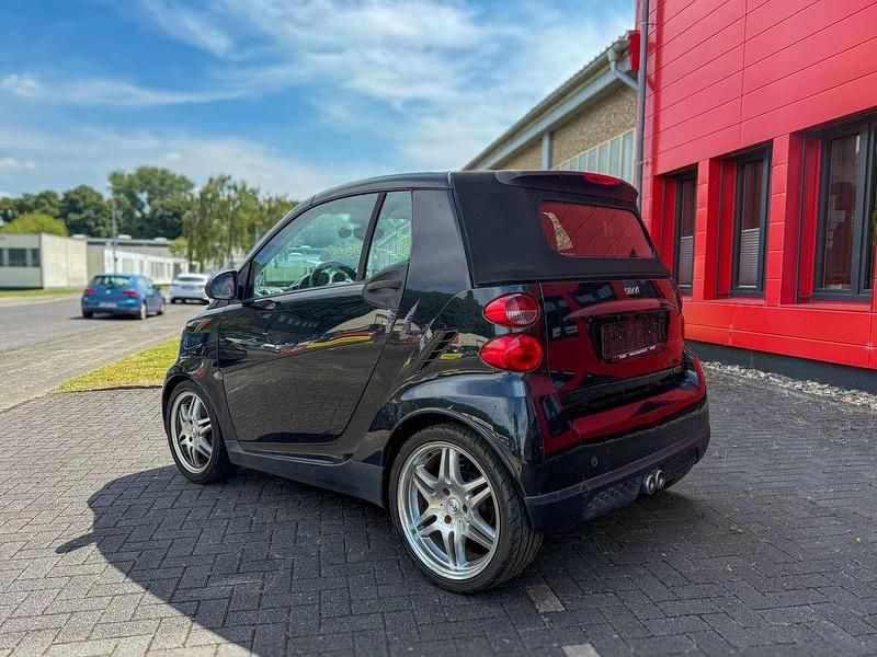 Gebraucht Smart ForTwo Cabrio Brabus 98 PS (72 kW) 2009 Tridionzelle schwarz Cabrio