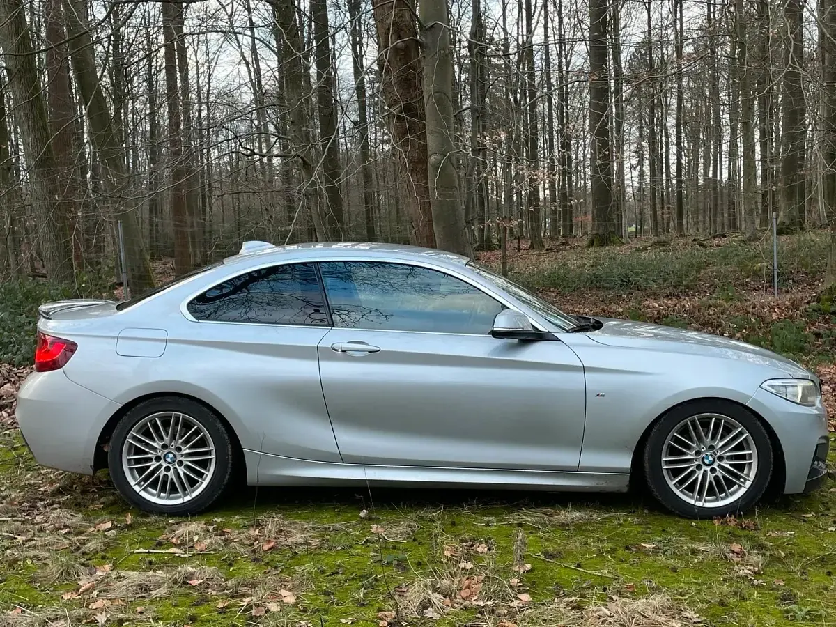 Gebraucht BMW 218 M Sport 150 PS (110 kW) 2016 Silber Coupé