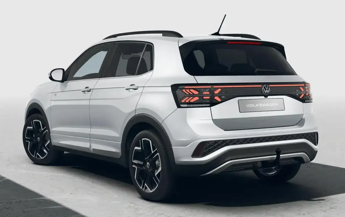 Neu VW T-Cross R-line 150 PS (110 kW) 2026 Reflexsilber metallic SUV
