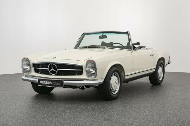 Gebraucht Mercedes SL280 Classic 170 PS (125 kW) 1967 Weiß Cabrio
