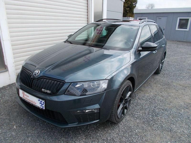 Gebraucht Skoda Octavia RS 184 PS (135 kW) 2014 Grau Kleinwagen