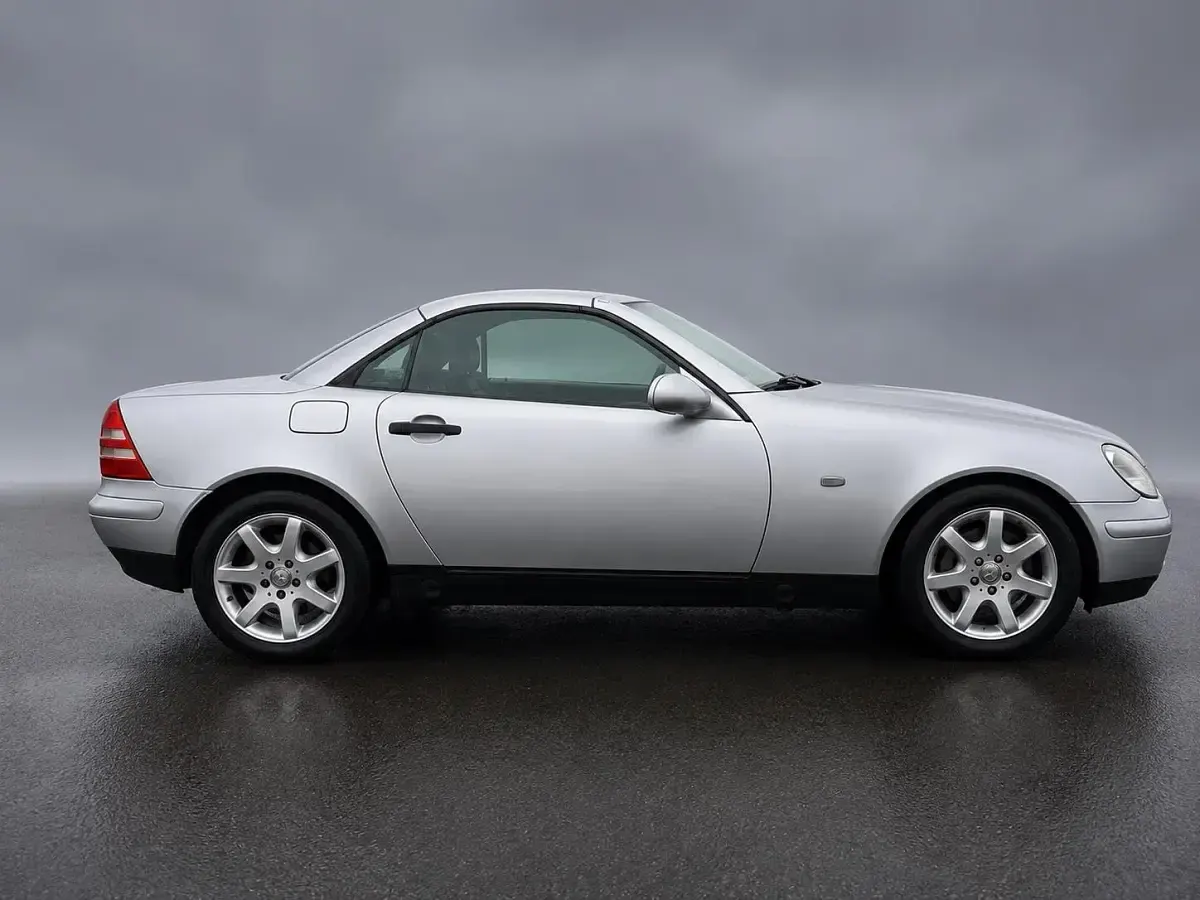 Gebraucht Mercedes SLK200 1998 Silber Cabrio