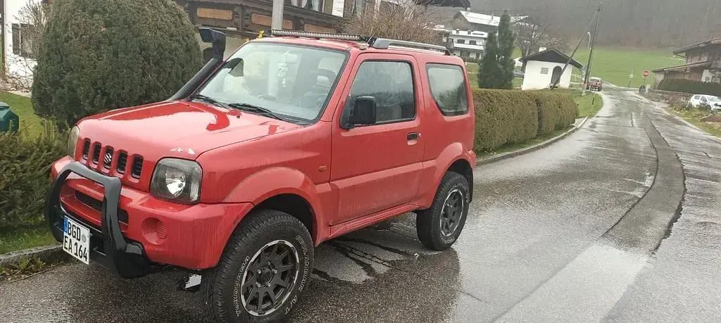 Używany Suzuki Jimny 80 KM (58 kW) 2000 Czerwony SUV