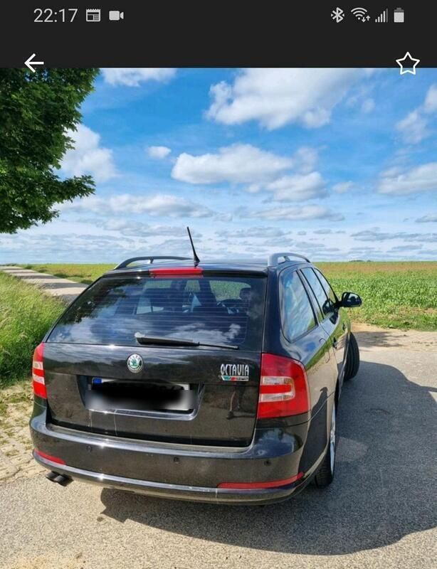 Schwarz Gebraucht 2009 Skoda Octavia RS Kombi | 5.600 € (Etwas zu teuer) - Bild 1/4