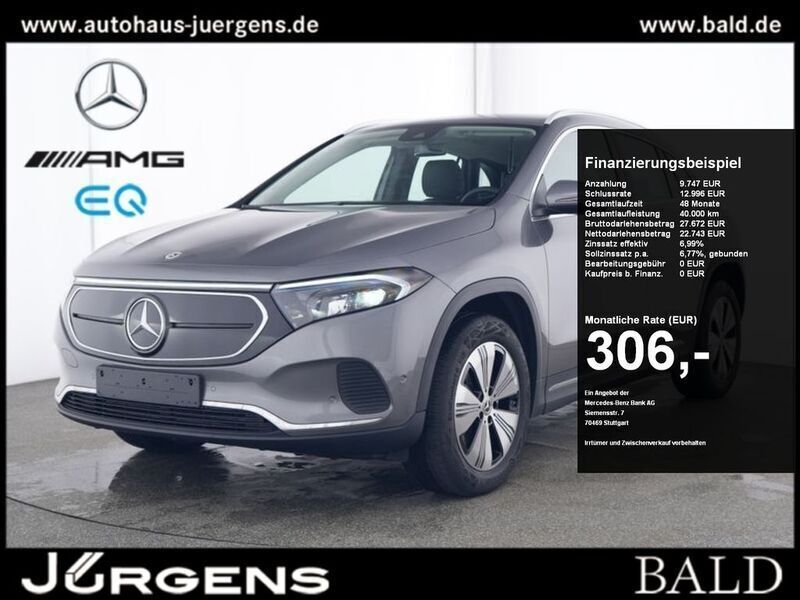 Metalliclack mountaingrau Gebraucht 2023 Mercedes EQA250 Progressive SUV | 33.250 € (Fairer Preis) - Bild 1/4