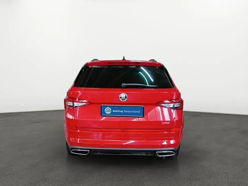 Gebraucht Skoda Kodiaq RS 239 PS (175 kW) 2019 Velvet rot metallic SUV