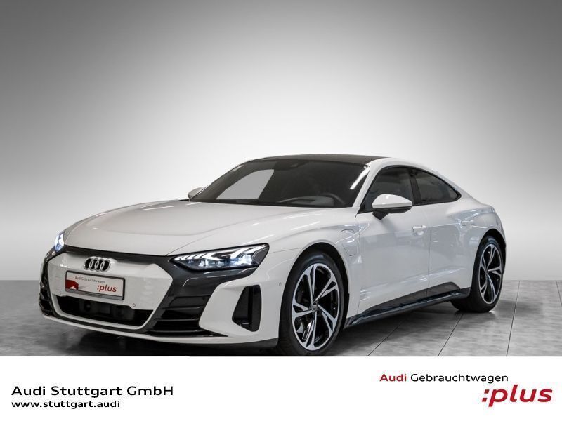 Ibisweiß Gebraucht 2022 Audi e-tron GT quattro Advanced Limousine | 61.420 € (Fairer Preis) - Bild 1/4