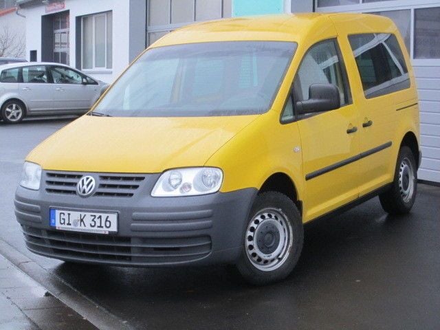 Gebraucht VW Caddy 69 PS (50 kW) 2004 Gelb Van / Kleinbus