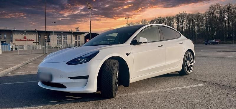 Gebraucht Tesla Model 3 Performance 377 kW (513 PS) 2021 Weiß Limousine