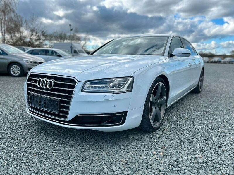 Weiß Gebraucht 2014 Audi A8L Ambiente Limousine | 28.490 € (Fairer Preis) - Bild 1/4