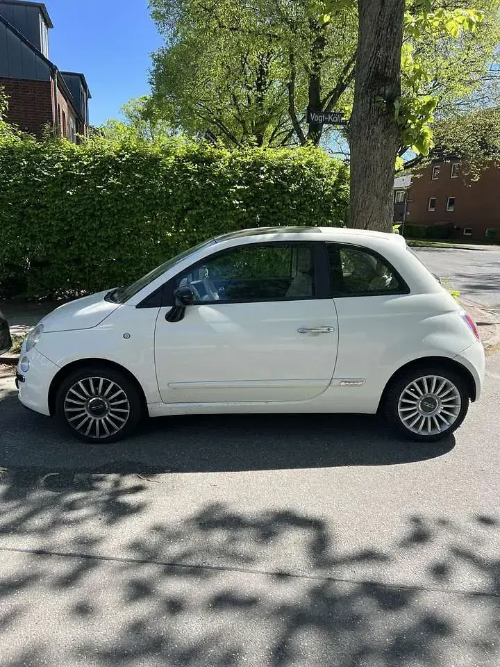 Gebraucht Fiat 500 Pop 69 PS (50 kW) 2008 Weiß Limousine