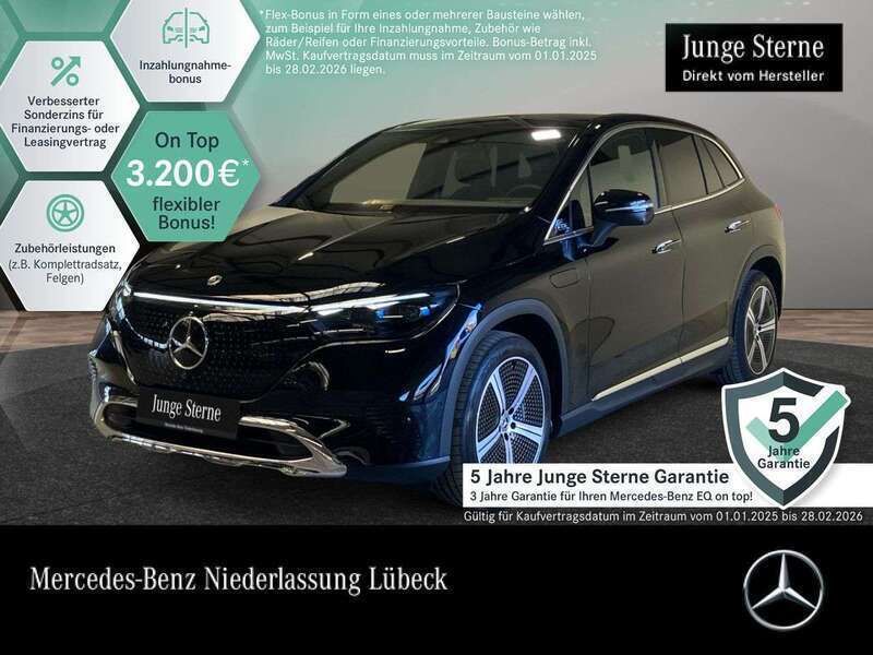 Schwarz Gebraucht 2024 Mercedes EQE350 Electric Art SUV | 62.990 € (Superpreis) - Bild 1/3