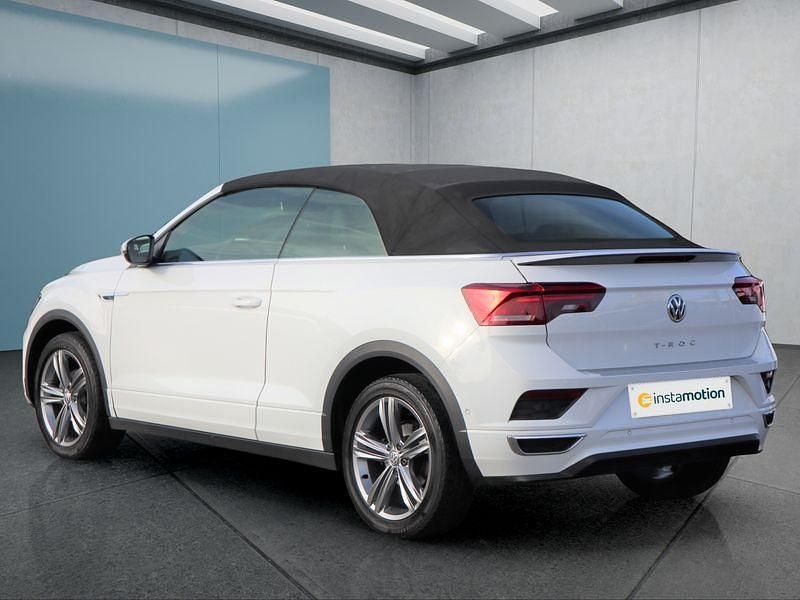 Gebraucht VW T-Roc Cabriolet 150 PS (110 kW) 2020 Weiß Cabrio