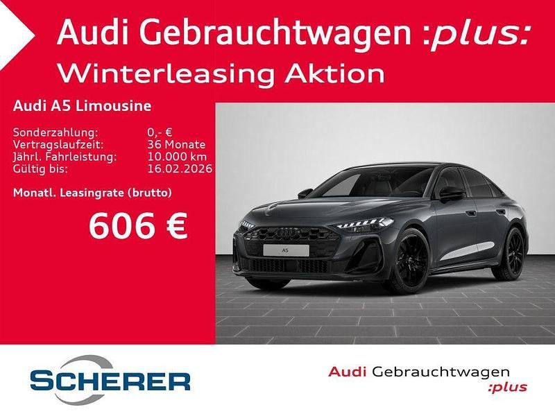 Daytonagrau perleffekt (metallic) Neu 2025 Audi A5 Ambiente Limousine | 57.880 € (Etwas zu teuer) - Bild 1/4