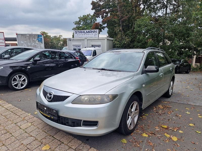 Silber Gebraucht 2006 Mazda 6 Comfort Kombi | 990 € (Superpreis) - Bild 1/4