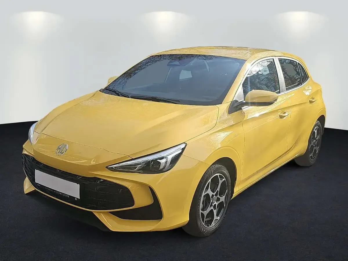 Neu MG MG3 Comfort 116 PS (85 kW) 2025 Pastel yellow Kleinwagen