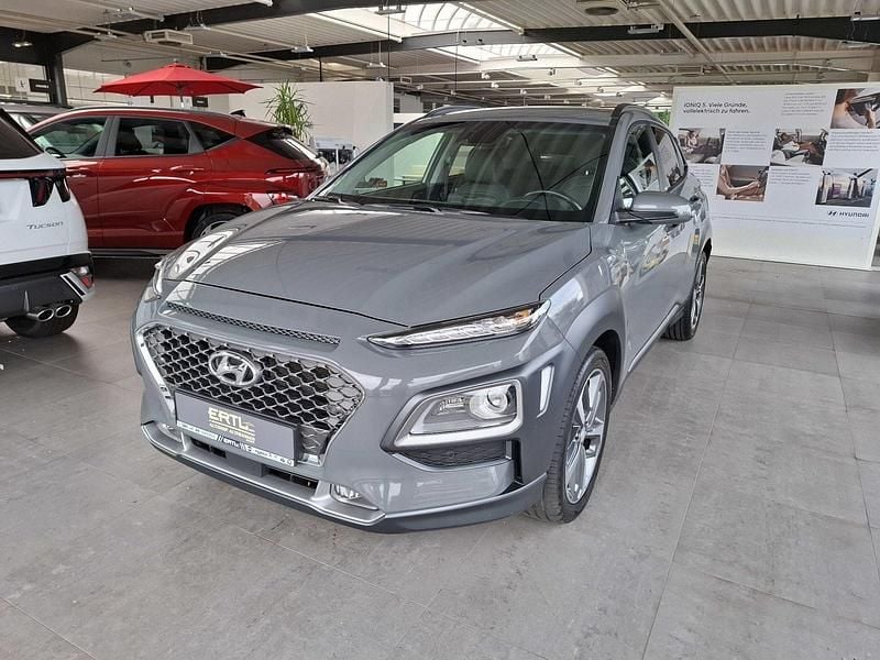 Grau Gebraucht 2020 Hyundai Kona Premium SUV | 19.980 € (Fairer Preis) - Bild 1/4
