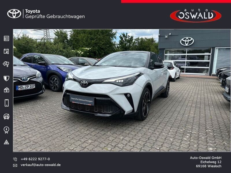 Dynamicgrey metallic / dach schwarz Gebraucht 2022 Toyota C-HR Sport SUV | 27.350 € (Etwas zu teuer) - Bild 1/4